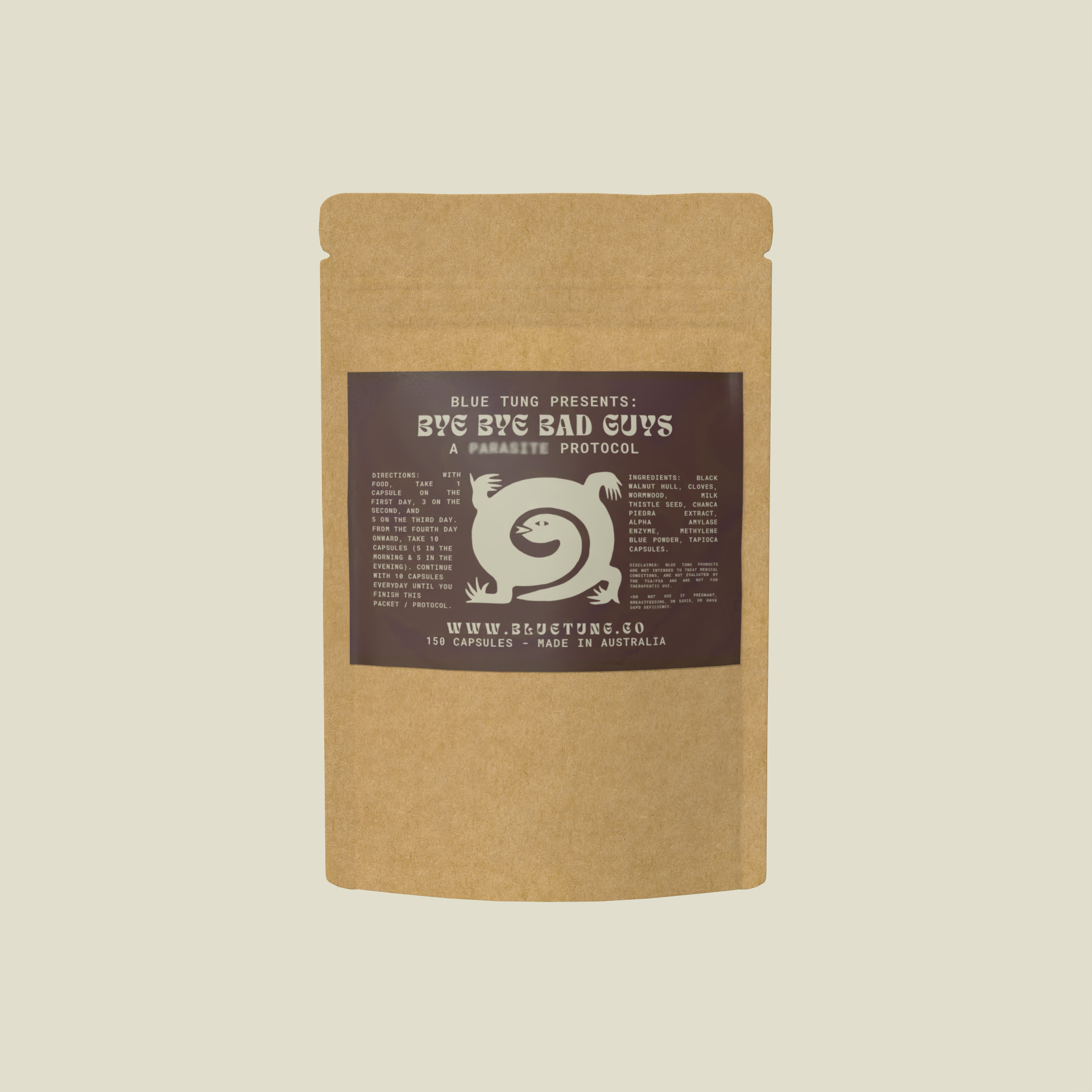Bye Bye Bad Guys - Herbal Protocol