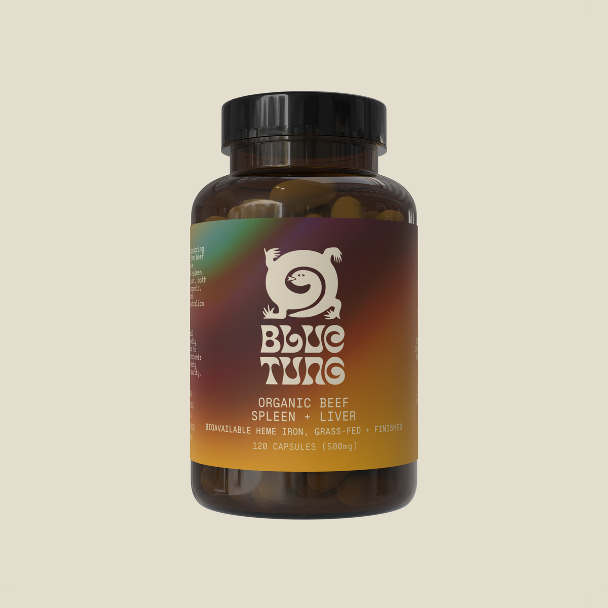 Organic Beef Spleen + Liver Capsules